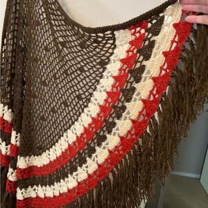 T-Bags Multicolor Crochet Shawl